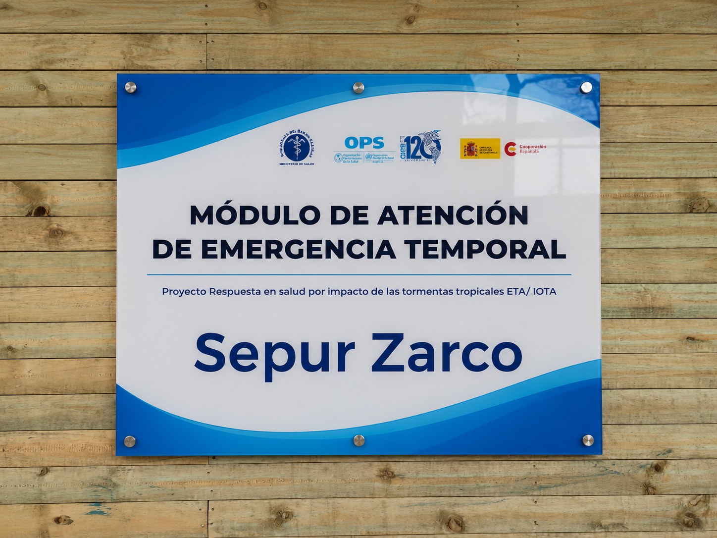 Señalización institucional